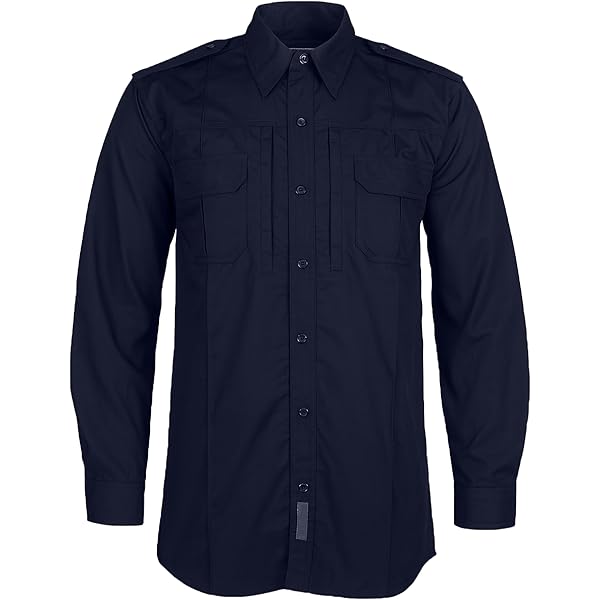 Amazon.com: First Class Polycotton Long Sleeve Uniform Shirt
